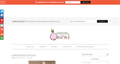 Desktop Screenshot of cookingonions.com